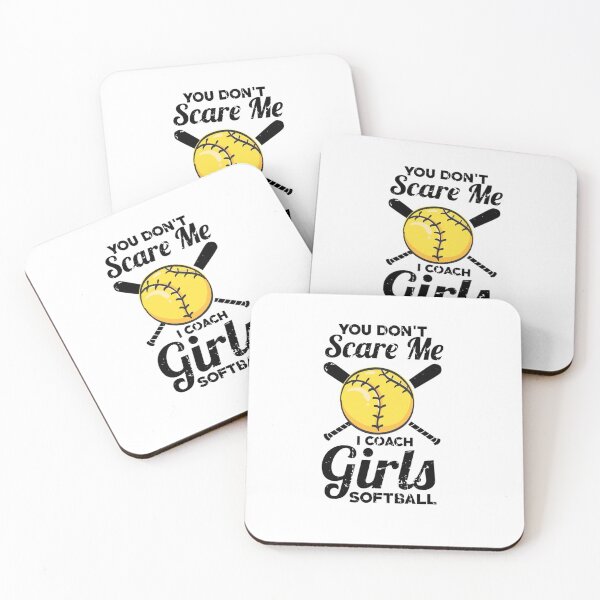 Item preview,  You Don't Scare Me I Coach Girls Softball Coaches Gifts designed and sold by RanirO.
