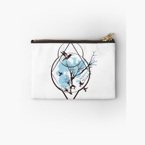 Item preview, Tree and Birds Crystal Bohemian Art Vector Artwork Tattoo Style Floral designed and sold by art-fox.