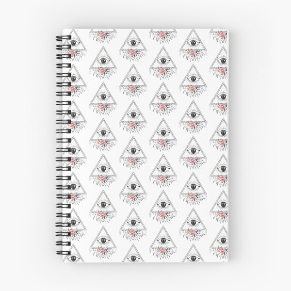 Item preview, Illuminati Seeing Eye Bohemian Art Vector Artwork Tattoo Style Floral designed and sold by art-fox.