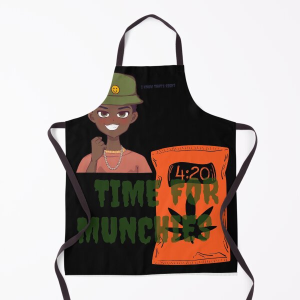 Aperçu de l'œuvre T-shirt contre les mauvaises herbes got Munchies 420 créée et vendue par SassyStr8Guy.
