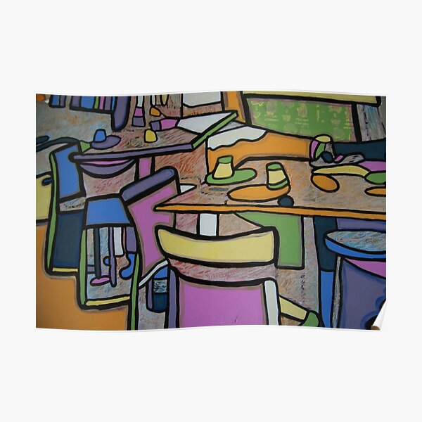 Urban Culture - Cafe Life Poster