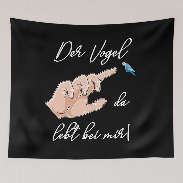 Item preview, This bird lives with me. designed and sold by Bodino.