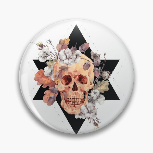 Item preview, Pink Skull Bohemian Art Vector Artwork Tattoo Style Floral designed and sold by art-fox.