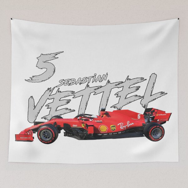 Item preview, VETTEL 5 FERRARI 2020 F1 designed and sold by WilArt02.