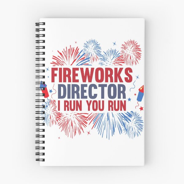 Item preview, Fireworks Director I Run You Run designed and sold by AmethystMurad.
