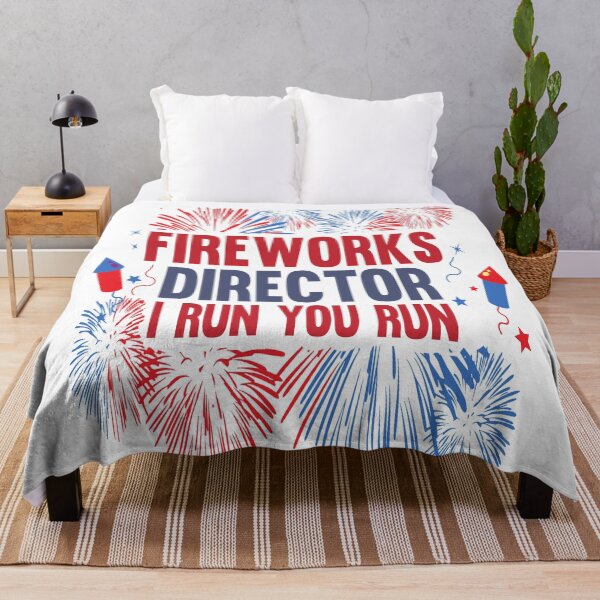 Item preview, Fireworks Director I Run You Run designed and sold by AmethystMurad.