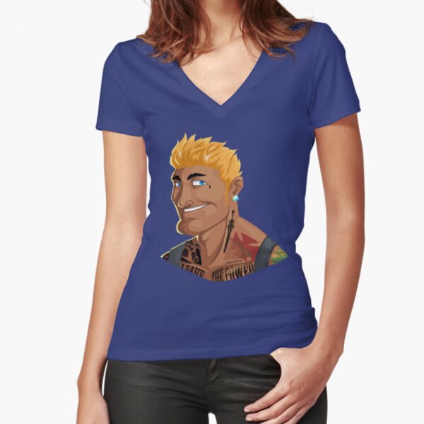 HE-MAN & the Rappers of the Universe Fitted V-Neck T-Shirt