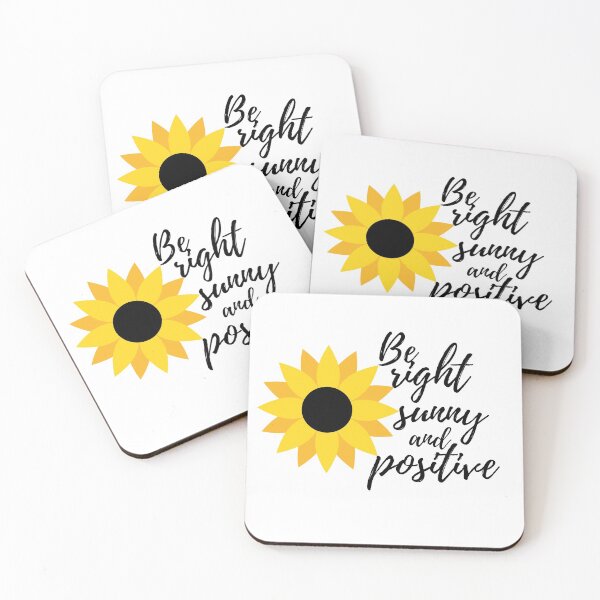 Item preview, Sunflower Be Right Sunny And Positive designed and sold by WearYourMood.
