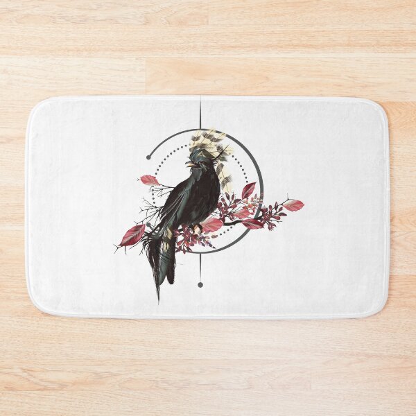 Item preview, Bird Bohemian Art Vector Artwork Tattoo Style Floral designed and sold by art-fox.