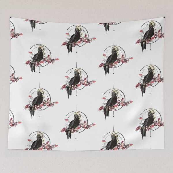 Item preview, Bird Bohemian Art Vector Artwork Tattoo Style Floral designed and sold by art-fox.