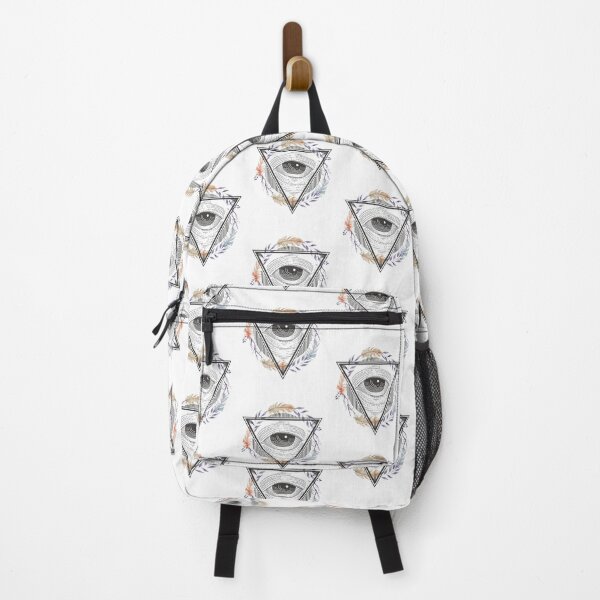 Item preview, All Seeing Eye Bohemian Art Vector Artwork Tattoo Style Floral designed and sold by art-fox.
