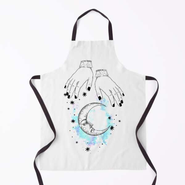 Item preview, Hands over Moon at Night Bohemian Art Vector Artwork Tattoo Style Floral designed and sold by art-fox.