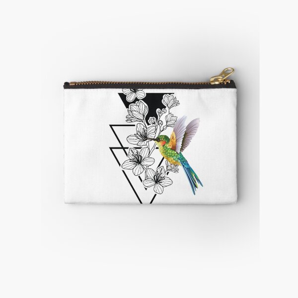 Item preview, Triangle on Birds Art Vector Artwork Tattoo Style Floral designed and sold by art-fox.