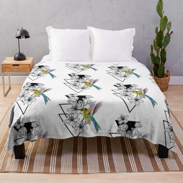 Item preview, Triangle on Birds Art Vector Artwork Tattoo Style Floral designed and sold by art-fox.