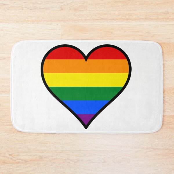 Item preview, Rainbow Pride Heart designed and sold by Friend of Frogs.