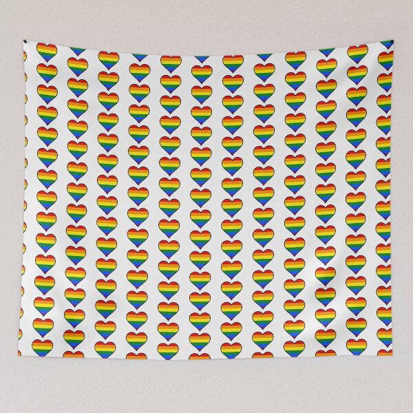 Item preview, Rainbow Pride Heart designed and sold by Friend of Frogs.