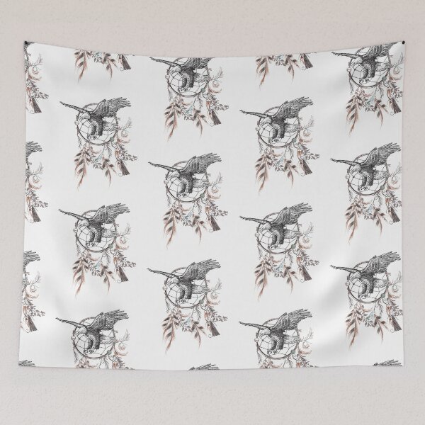 Item preview, Eagle Art Vector Artwork Tattoo Style Floral designed and sold by art-fox.