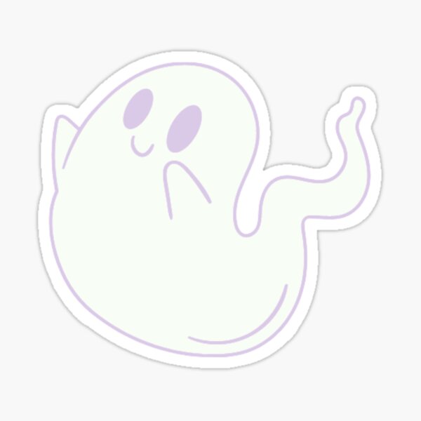 cute-glow-in-the-dark-halloween-ghost-sticker-by-dazdly-redbubble