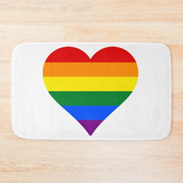Item preview, Rainbow Pride Heart designed and sold by Friend of Frogs.