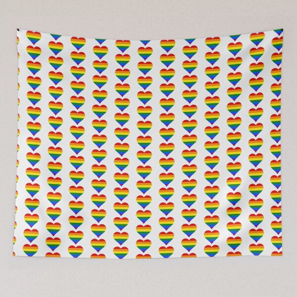 Item preview, Rainbow Pride Heart designed and sold by Friend of Frogs.