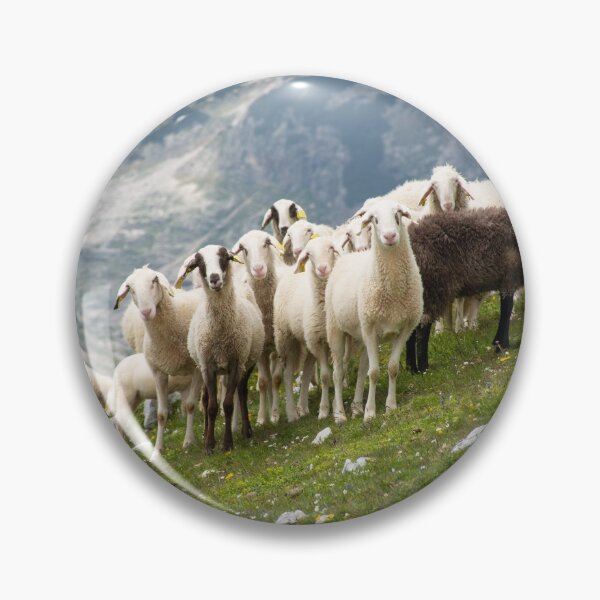 Item preview, Sheep in the mountains designed and sold by CamperDen.