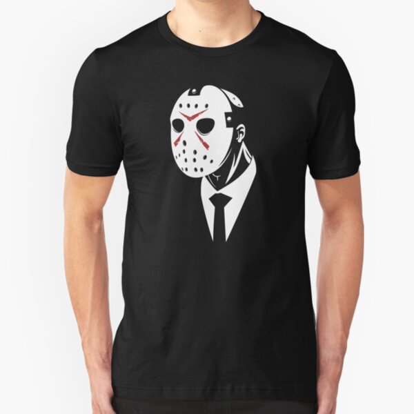 Friday the 13th - Dapper Jason Gore Quarterly Slim Fit T-Shirt