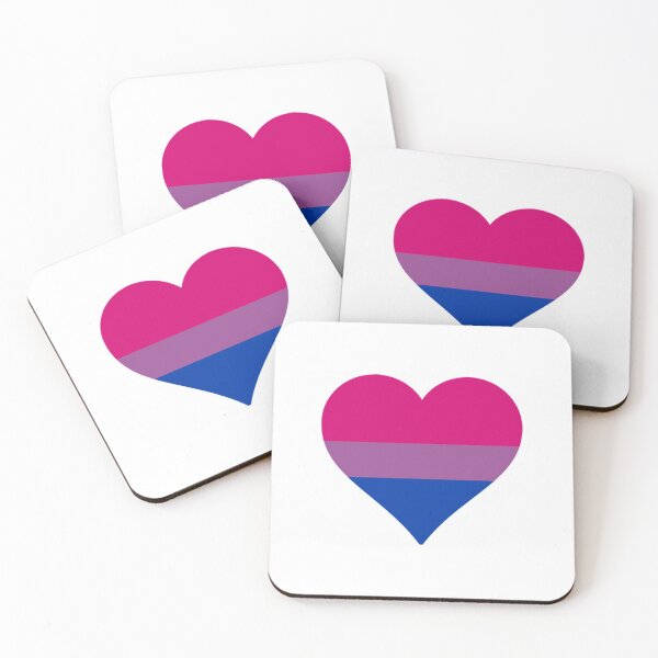 Item preview, Bisexual Pride Heart designed and sold by Friend of Frogs.