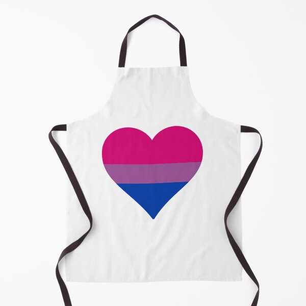 Item preview, Bisexual Pride Heart designed and sold by Friend of Frogs.