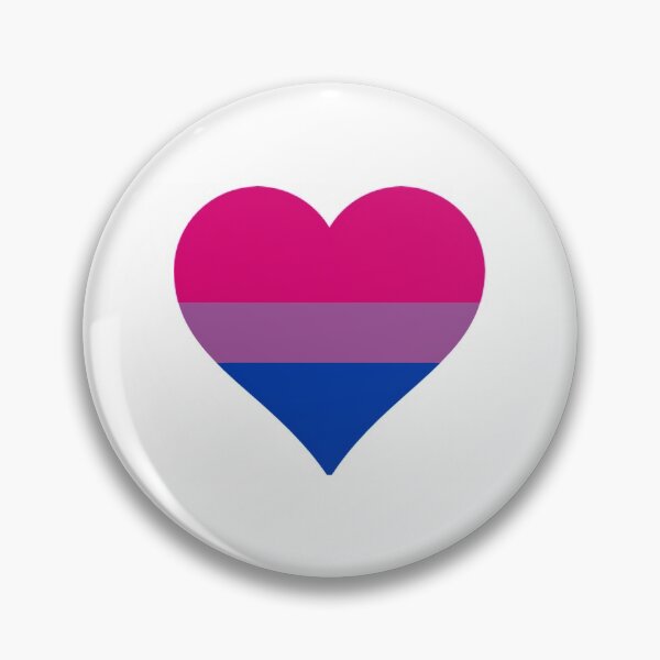 Item preview, Bisexual Pride Heart designed and sold by Friend of Frogs.