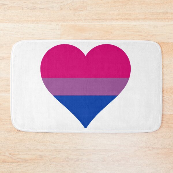 Item preview, Bisexual Pride Heart designed and sold by Friend of Frogs.
