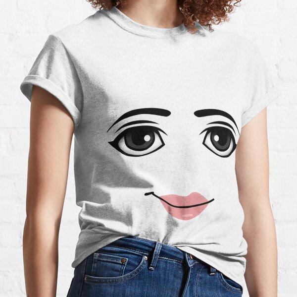 Roblox Woman Face (HD)  Classic T-Shirt