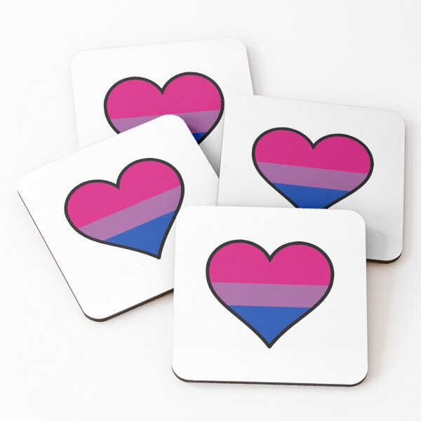Item preview, Bisexual Pride Heart designed and sold by Friend of Frogs.
