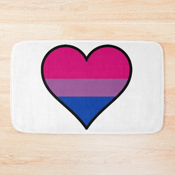 Item preview, Bisexual Pride Heart designed and sold by Friend of Frogs.