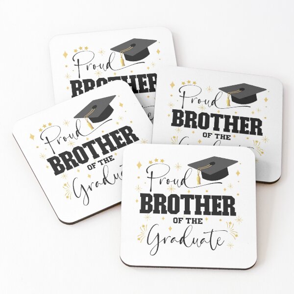 Item preview, Proud Brother Of The Graduate | Quote With Black Text Family Graduation designed and sold by Estrytee.