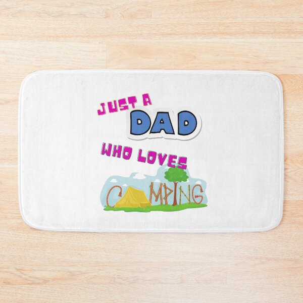 Item preview, Just A Dad Who Loves Camping T-Shirt designed and sold by Martimad.