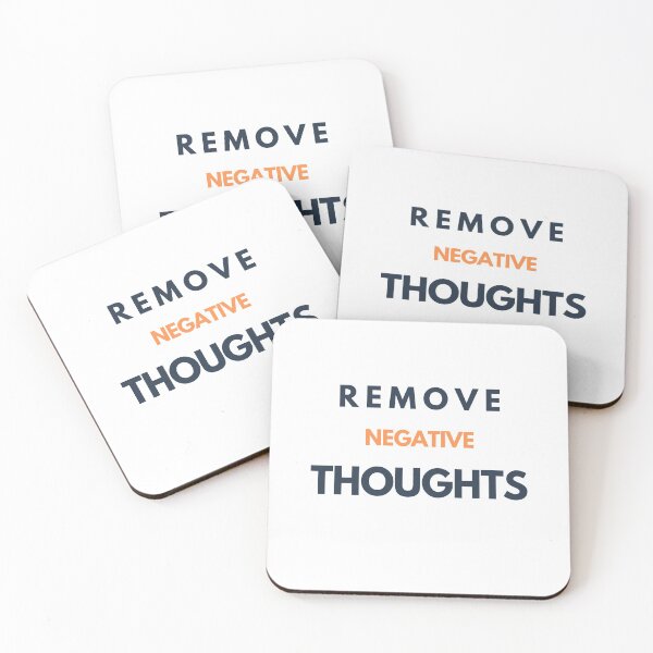 Item preview, remove negative thoughts designed and sold by DareRabbit.
