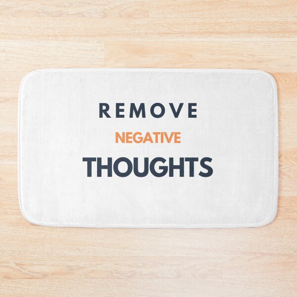 Item preview, remove negative thoughts designed and sold by DareRabbit.