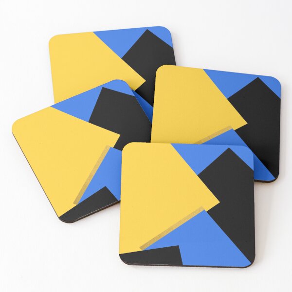 Item preview, Minimalist Black Blue Yellow designed and sold by BEyourself be.