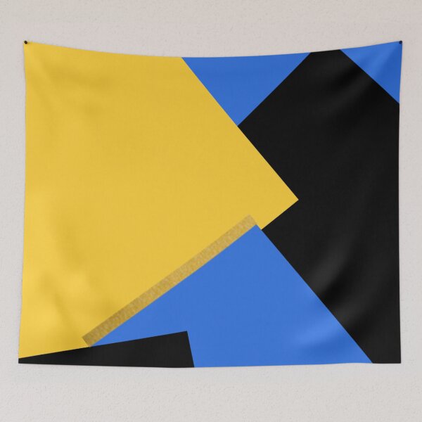 Item preview, Minimalist Black Blue Yellow designed and sold by BEyourself be.