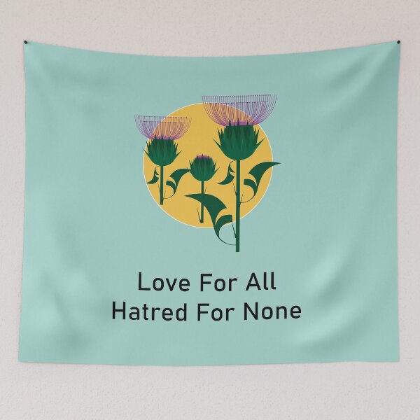 Item preview, Love For All Hatred For None. designed and sold by djozefo.