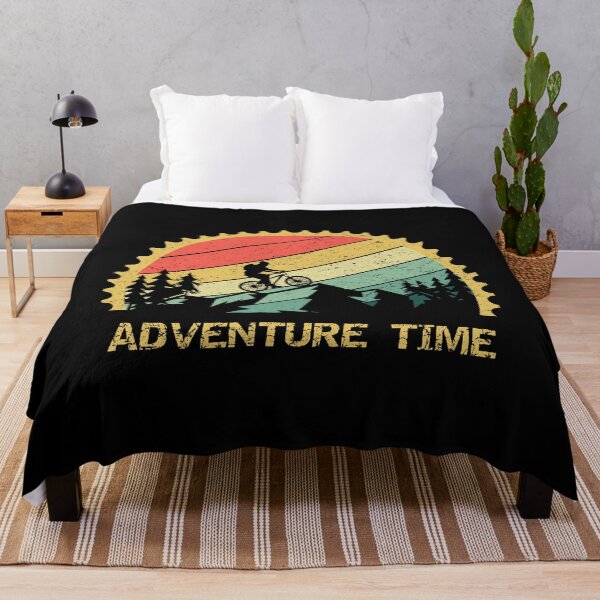 Item preview, Vintage mountain bike retro sunset Adventure time designed and sold by MiloHarris.