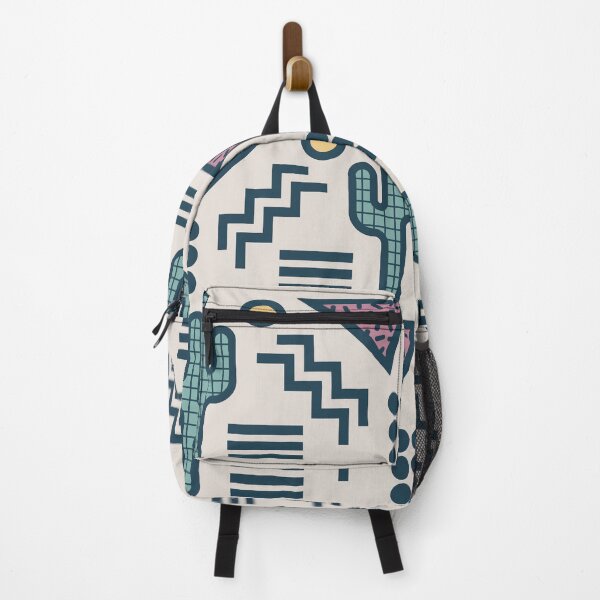 Item preview, Retro Memphis Style Southwestern Cactus Design 422 designed and sold by tonymagnerart.