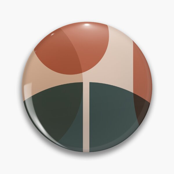 Item preview, 4-506-1, Terracotta Green, Bauhaus design, designed and sold by TanyDi.