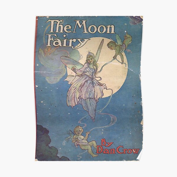 The Moon Fairy - Fantasy Fairycore Cover Poster