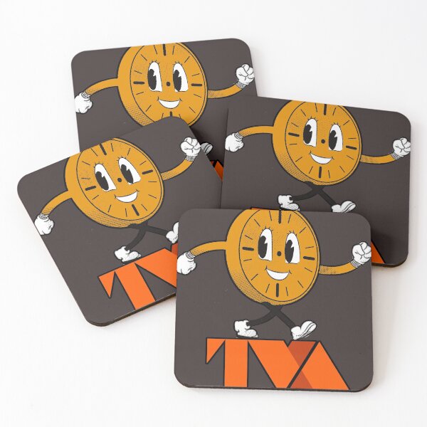 Miss Minutes TVA Coasters (Set of 4)