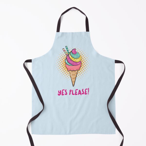 Item preview, Yes Please - Always Yes to Ice Cream! designed and sold by Purrfecta.