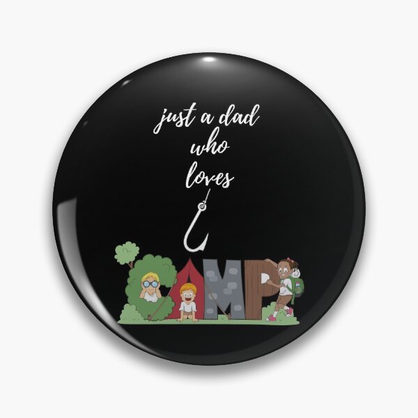 Item preview, Dad loves camping designed and sold by Totalove.