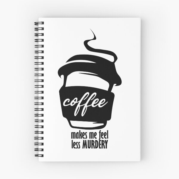 Item preview, coffee makes me feel less murdery designed and sold by UrahGo.