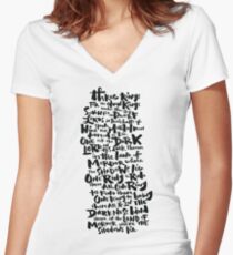 One Ring Women's Fitted V-Neck T-Shirt