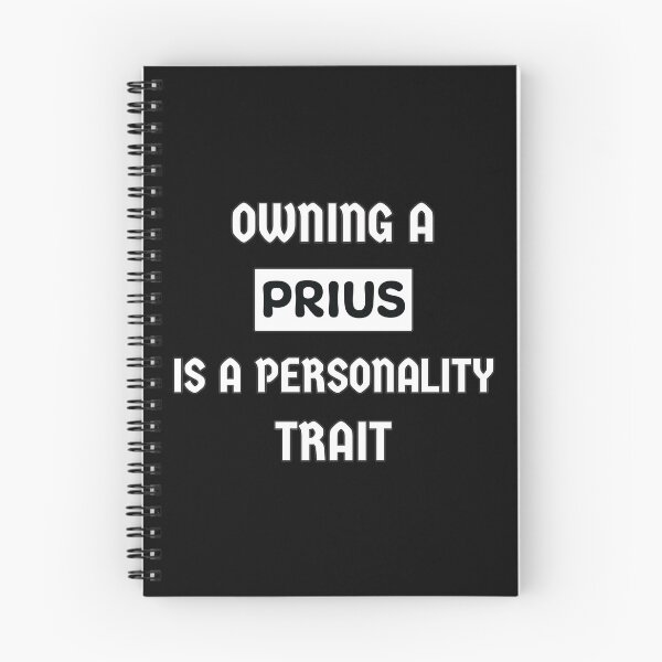 Item preview, Owning a Toyota Prius is a personality trait funny text typography design designed and sold by Jdm-Knights.